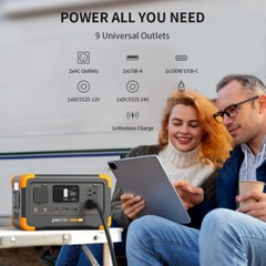 Refurbished PECRON Power Station E300LFP 288Wh Solar Generator For Home Back-up