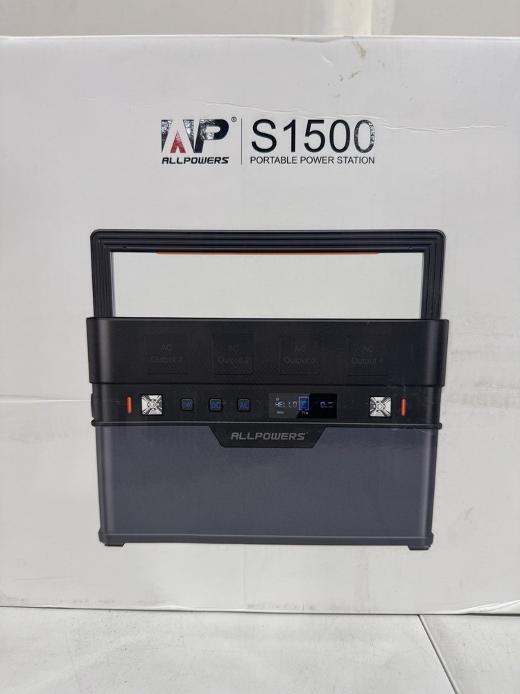 LLPOWERS S1500 Portable Power Station 1500W 1092Wh
