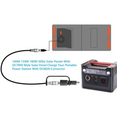 Sinloon DC7909 to DC8020 Adapter, DC7909 Female to DC8020 Male Connector Adapter