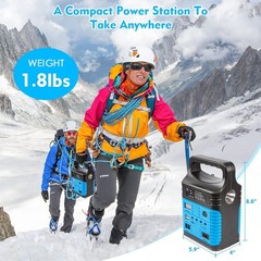 Compact 10W Solar Generator – Lightweight Power Station for Home and Outdoors