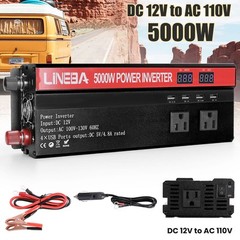 5000W Complete Solar Panel Kit with Controller & Inverter Home 110V Grid System