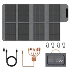 MHPOWOS 80W Backpacking Solar Panel for DJI Osmo Pocket Camera Mini Drone