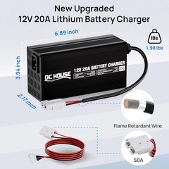 12V 20A Lithium Battery Smart Charger