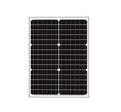 Newpowa 30W 12V Mono Solar Panel RV Gate Off-Grid Battery Charger Durable