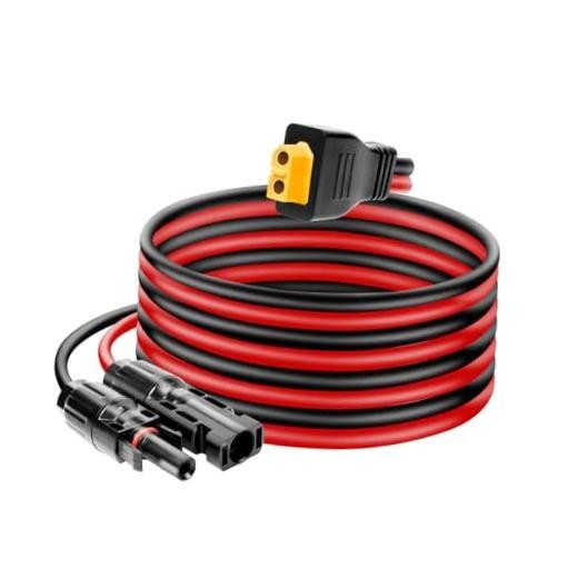 Solar Panel Connector to XT60 Connector Cable 5FT, 10AWG Solar to XT60 5 FT