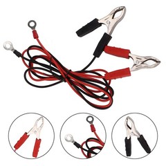 Electric Fence Wire Bundle 2 pcs with For Alligator Clips for Solar Chargers