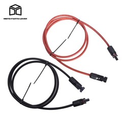 1 Pair 12 AWG 4mm²Solar Panel Extension Cable Wire Connector High Quality