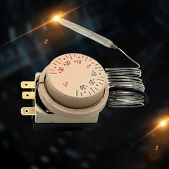 Thermostat for Household For Refrigerators ABS Plastic and Metal Construction