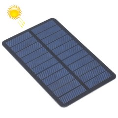5.5V 1.5W 290mAh DIY Sun Power Battery Solar Panel Module Cell, Size: 135 x 88.