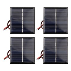 Compact 0 55W 3V Solar Panel Kit Charger for DIY Models Power Board and Line
