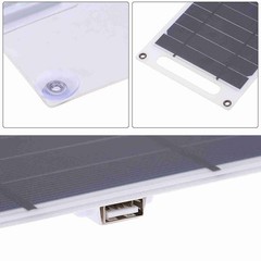 7.8W Portable Ultra Thin Monocrystalline Silicon Solar Panel Charger USB DWXM