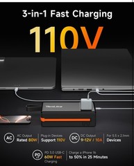 M100 Portable Power Station 99.9Wh Power Bank for Camping Essentials Small