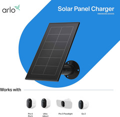 Arlo Solar Panel Charger 2021, Certified Accessory, Works with Arlo Cameras