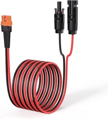 12AWG XT60i to Solar Charging Cable for Portable Power Station & Solar Generator