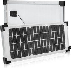 10 Watt Solar Panel Kit Replace FM123 for Mighty Mule FM200 FM350 MM262 MM560