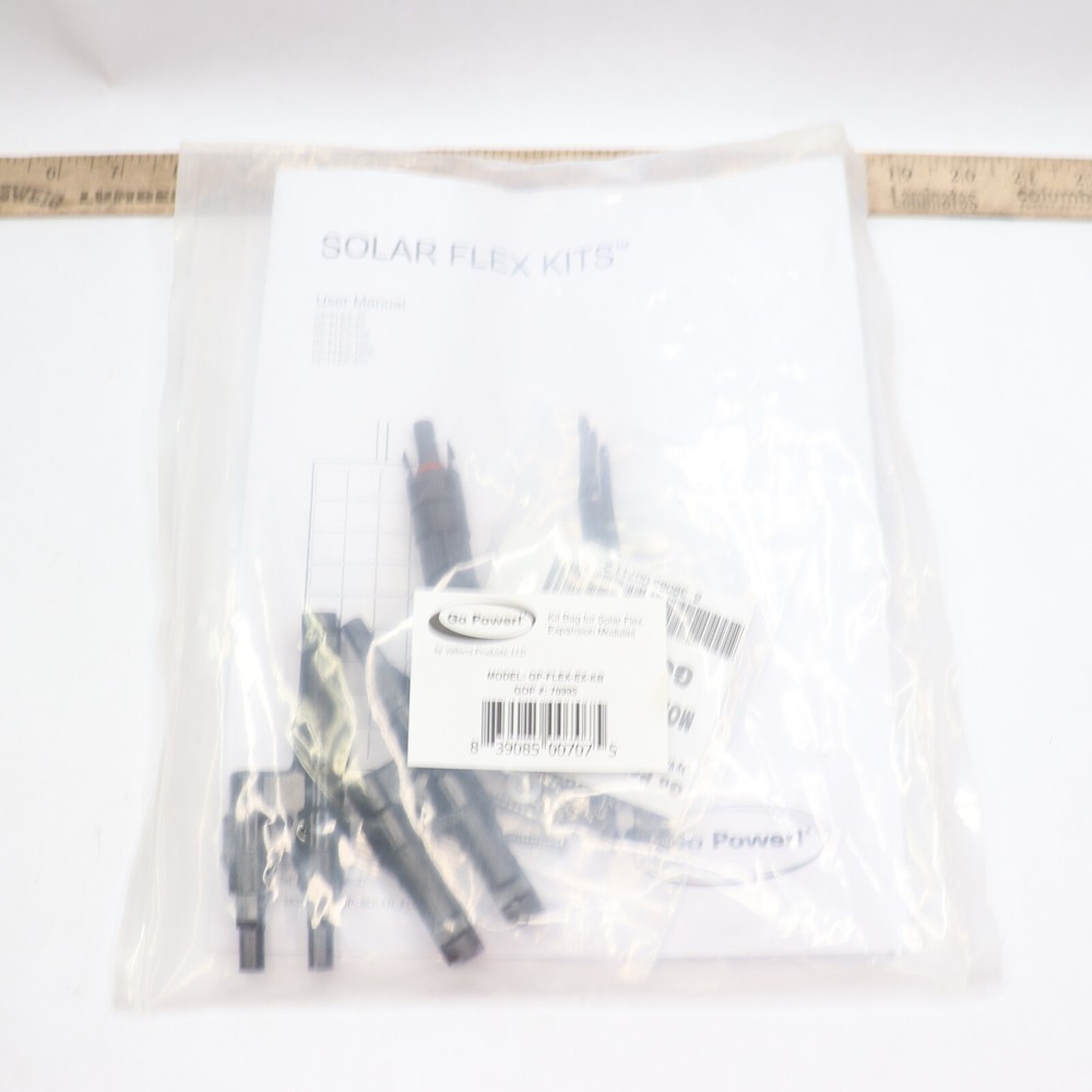 Go Power! Flexible Solar Kit 550 Watt GP-FLEX-EX-KB – Kit Bag Only