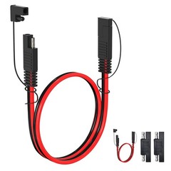 10AWG 1FT SAE Extension Cable SAE to SAE Quick Disconnect Wire Harness SAE Co…