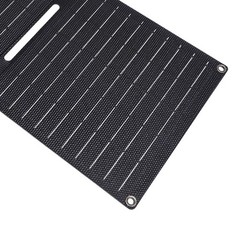 Foldable Solar Panel 24W 5V Efficient Charging USB And Type-C Monocrystalli YVCE