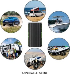 High-Efficiency 10W Solar Panel Battery Charger – Waterproof for All Vehicles