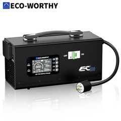 ECO-WORTHY 48V 100A Charger Suitable for 120/240V Generators Fast Charging