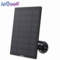 ieGeek Type-C Solar Panel for Outdoor Security Camera Home Battery CCTV System