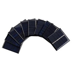 10pcs 3v 120ma Micro Solar Panels Cells Diy Solar Epoxy Plate Electric Toy Mater
