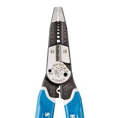 Klein-Kurve Heavy-Duty Wire Stripper / Cutter / Crimper Multi Tool, 8-20 AWG