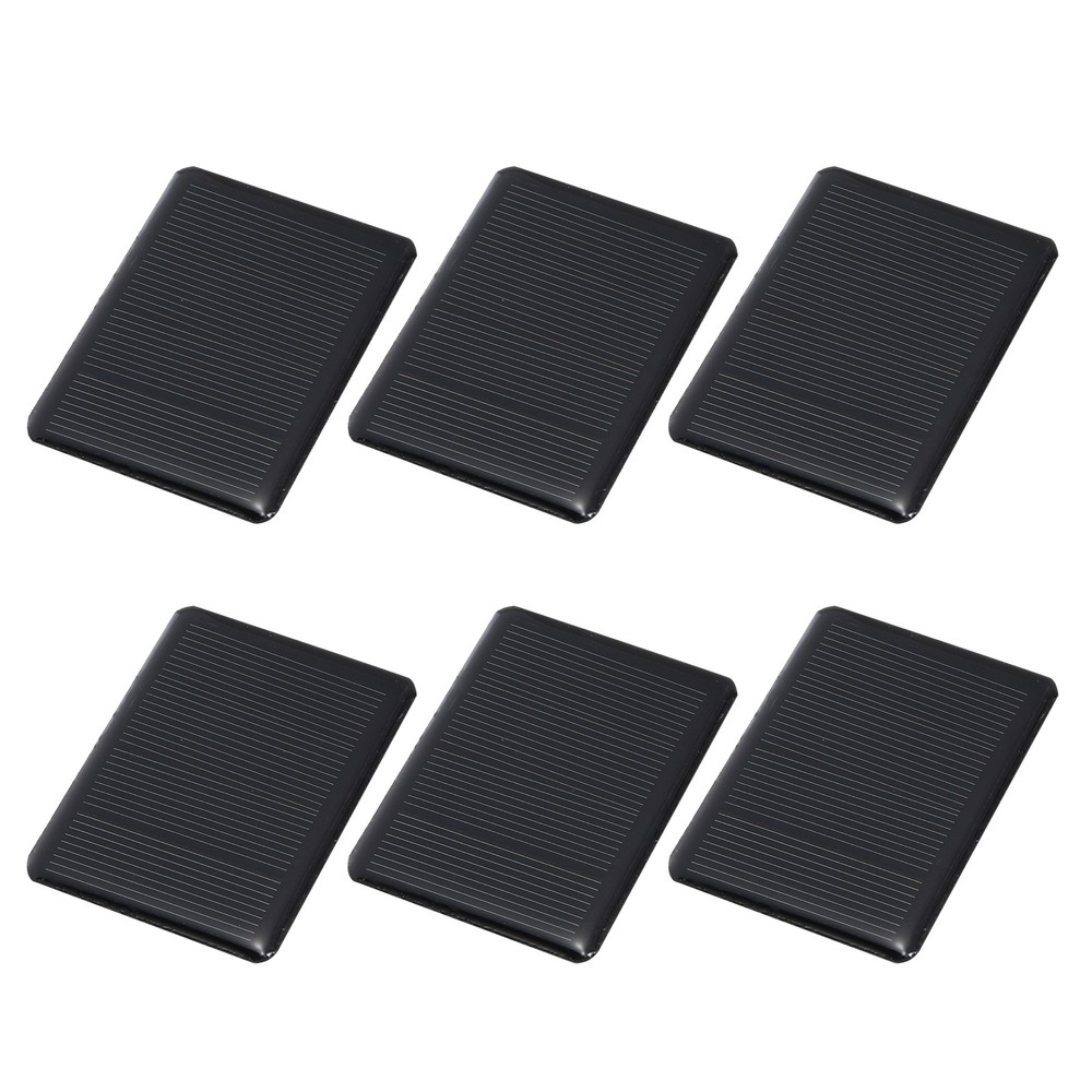 6 Pieces Mini Solar Panels 2V 0.24W 120mA, for Photovoltaic Cells