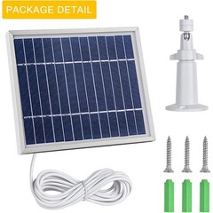 Solar Panel Charger Arlo Pro Pro2 2600mAh Adjustable Waterproof Outdoor Kit New