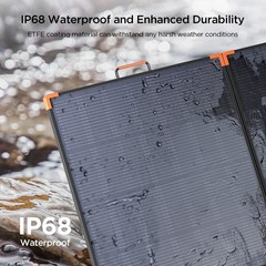 ZOUPW 180W Portable N-Type 16BB Solar Panel 25% Efficiency for Power Station RV