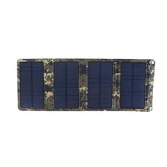 Portable 80W USB Solar Panel Folding Power Bank Outdoor Camping Phone Charger