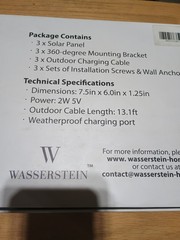 Wasserstein 3 Pack Solar Panels For Eufy Cam 2C In BLACK