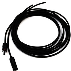One Pair of 10ft. 12AWG Adaptor Kit Solar Cable PV with Female and Male Conne…