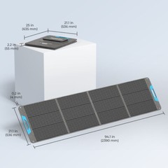 Renogy 200W Waterproof Foldable Portable Solar Panel Power Backup for RV Camping