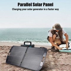 100W Folding Solar Panel Bag Portable Solar Charger for RV Camping Home Off Grid
