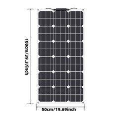 300W Watt Flexible Solar Panel 12V Portable Mono RV Camping Battery Charge Boat