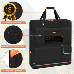 Solar Panel Carrying Case Bag with Orange Lining Storage for Jackery Solar Panel