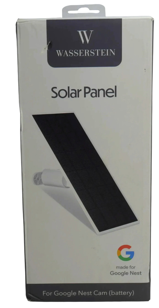 Wasserstein solar panel for google nest cam