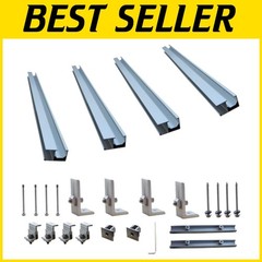 Weather-Resistant Solar Panel Mounting Kit for Tin Roofs–//-~