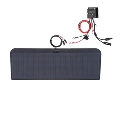 Ford Econoline E150 E250 E350 Van(1992-2008) Lensun 75W Hood Solar Panel Good