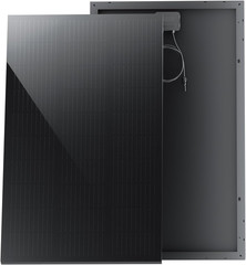 STAR 200 Watt Solar Panel, 2PCS 100W 12/24V Solar Panels with Full-Screen Design