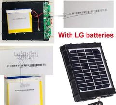 Tkkok X58 Solar Panel 8000Mah For Hunting Cameras Waterproof 3W Output