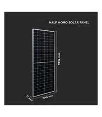V-Tac 4.95 kW Solar Photovoltaic Panels 450W 144 Cells IP68