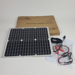 SUNER POWER 20W 12V Solar Car Battery Charger & Maintainer Waterproof Solar