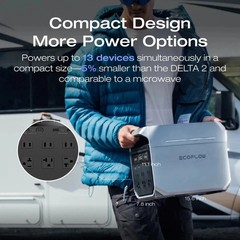 EcoFlow 1024Wh DELTA 3 Classic 1800W Portable Power Station for Home Backup