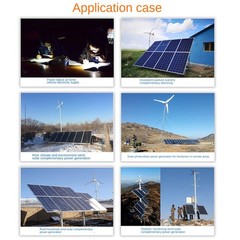 2KW 12/24/48V MPPT Wind Solar Hybrid Charge Controller W/ Dump Load LCD Display