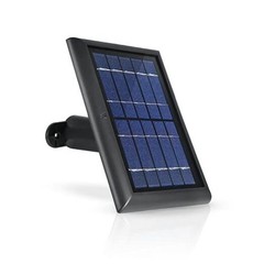 Solar Panel Compatible with Ring Spotlight Cam/Plus/Pro Battery, 1 Pack Black