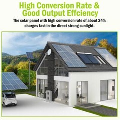 Flexible 300W Solar Panel kits Sun Power System For 12V Battery Charger US