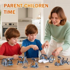 12-in-1 Solar Robot Kit for Kids Age 8-12 STEM Educational Science Building