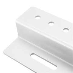 4PCS Solar Panel Mounting Bracket Aluminum Flat Roof Wall Set Panels Wall Kits